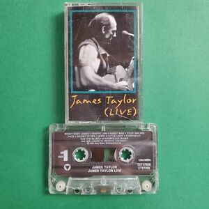 James Taylor Live Cassette 1993 Columbia